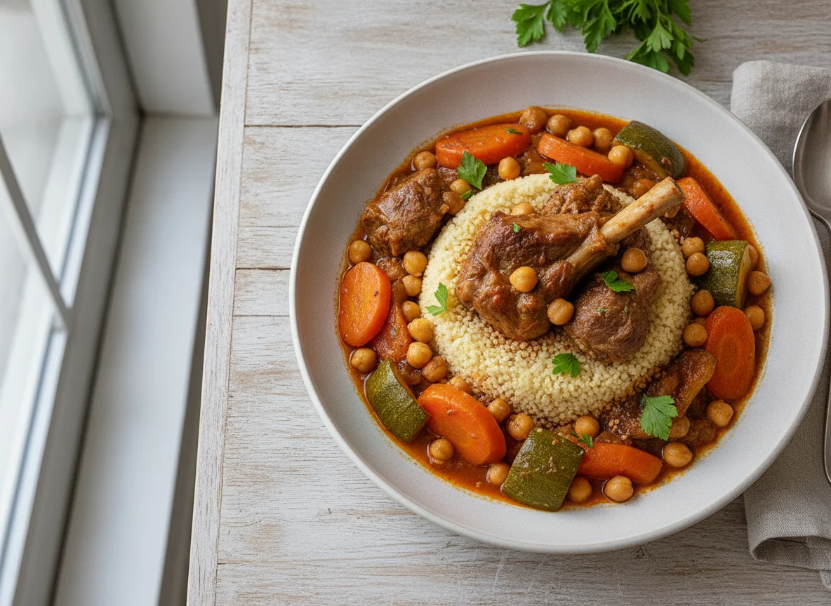 Lamb and Vegetable Couscous photo