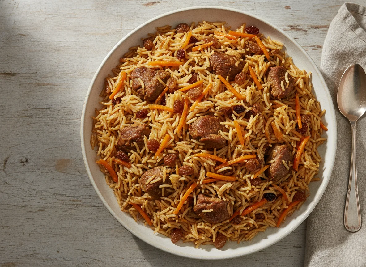 Lamb Kabuli Pulao photo