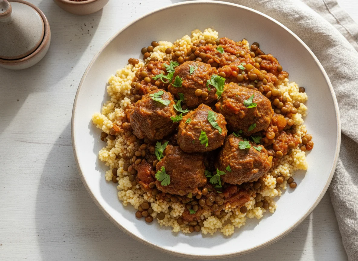 Lamb Tagine with Couscous photo