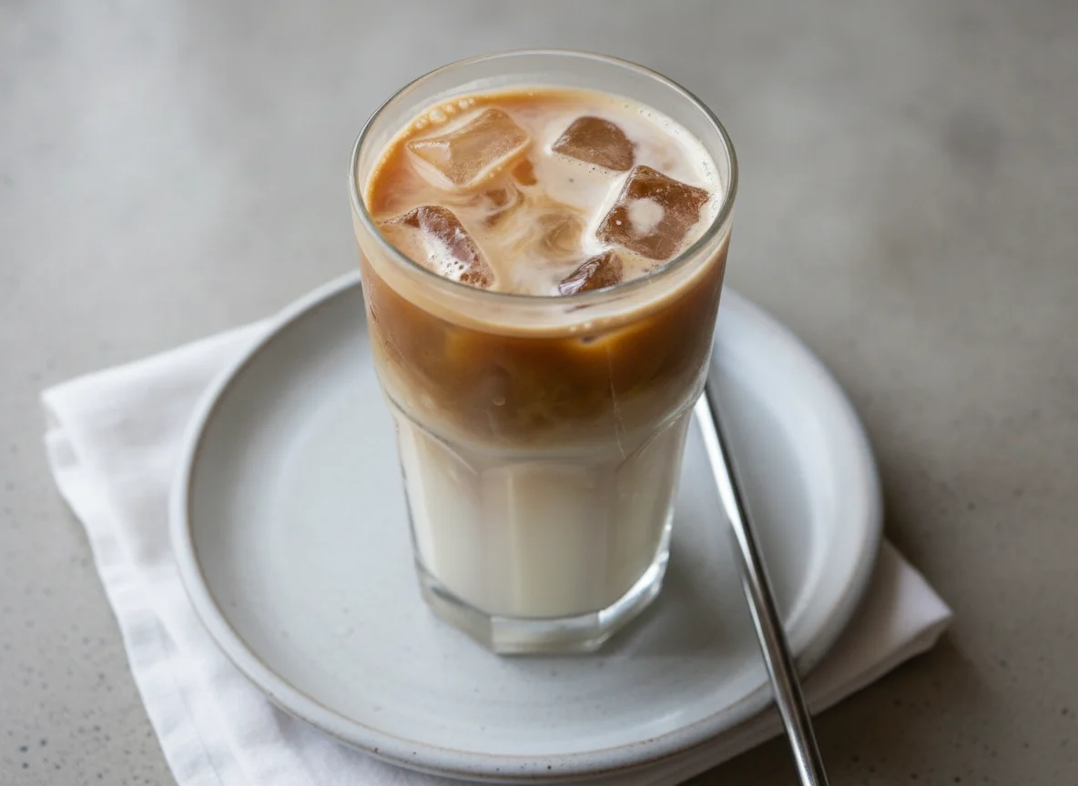 Large Iced Latte with Protein Milk photo