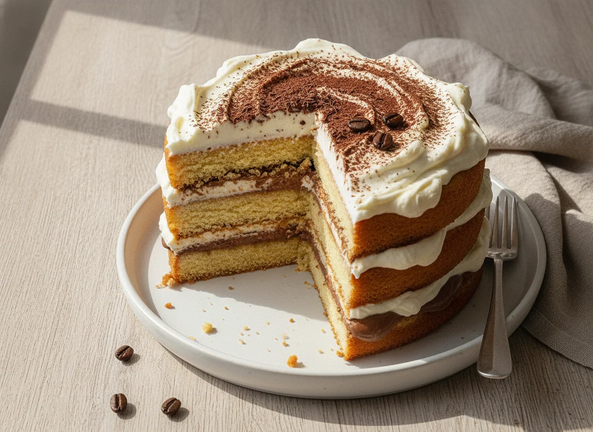 Layered Sponge Cake photo