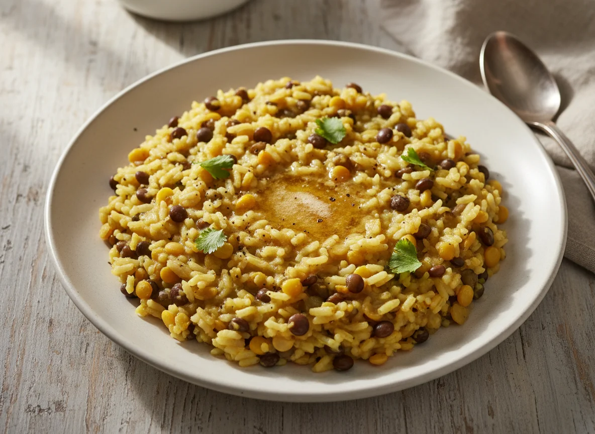 Lentil and Rice Porridge (Khichdi) photo