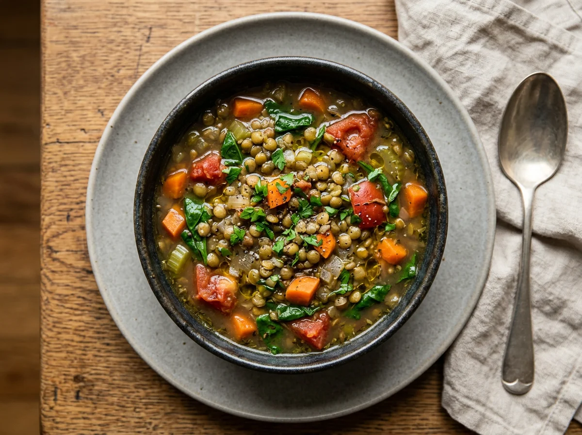 Lentil and Vegetable Stew photo