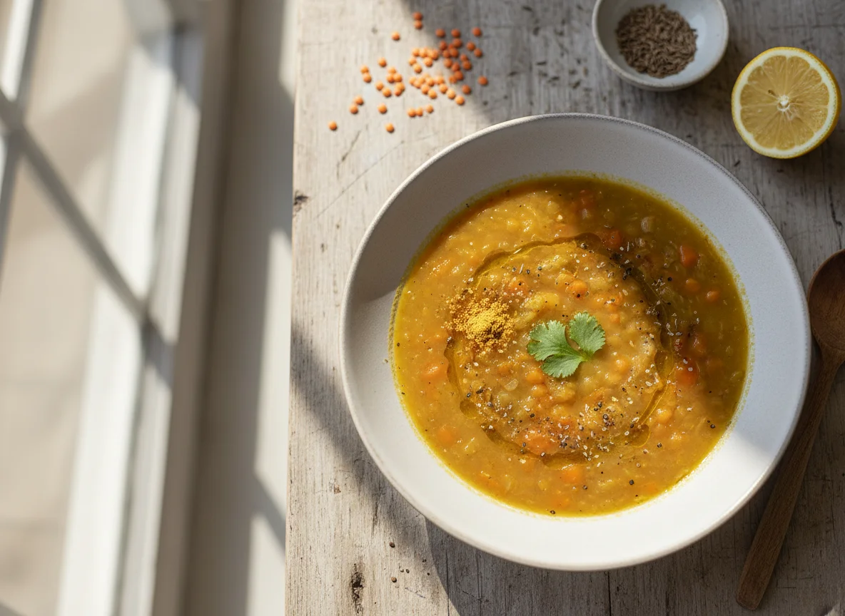 Lentil Soup (Shorbat Adas) photo