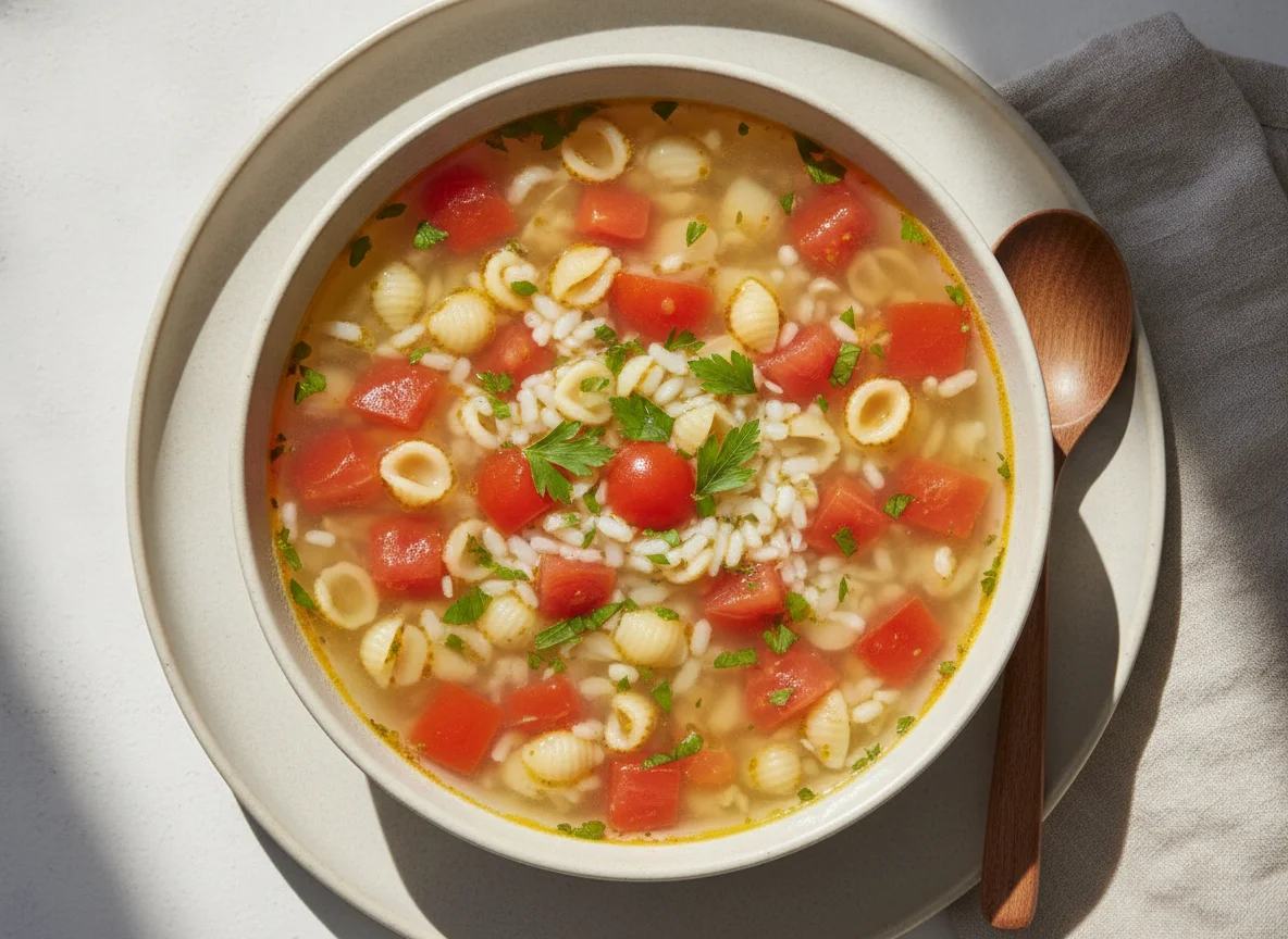 Light Vegetable Soup photo