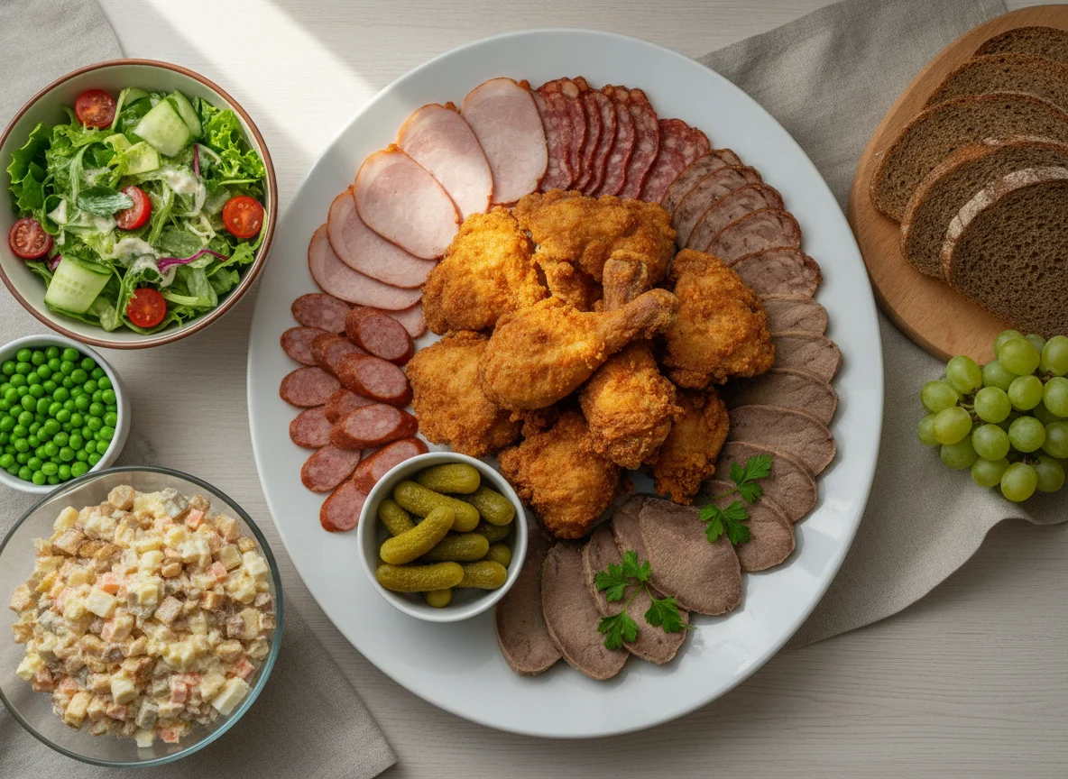 Lithuanian Festive Table photo