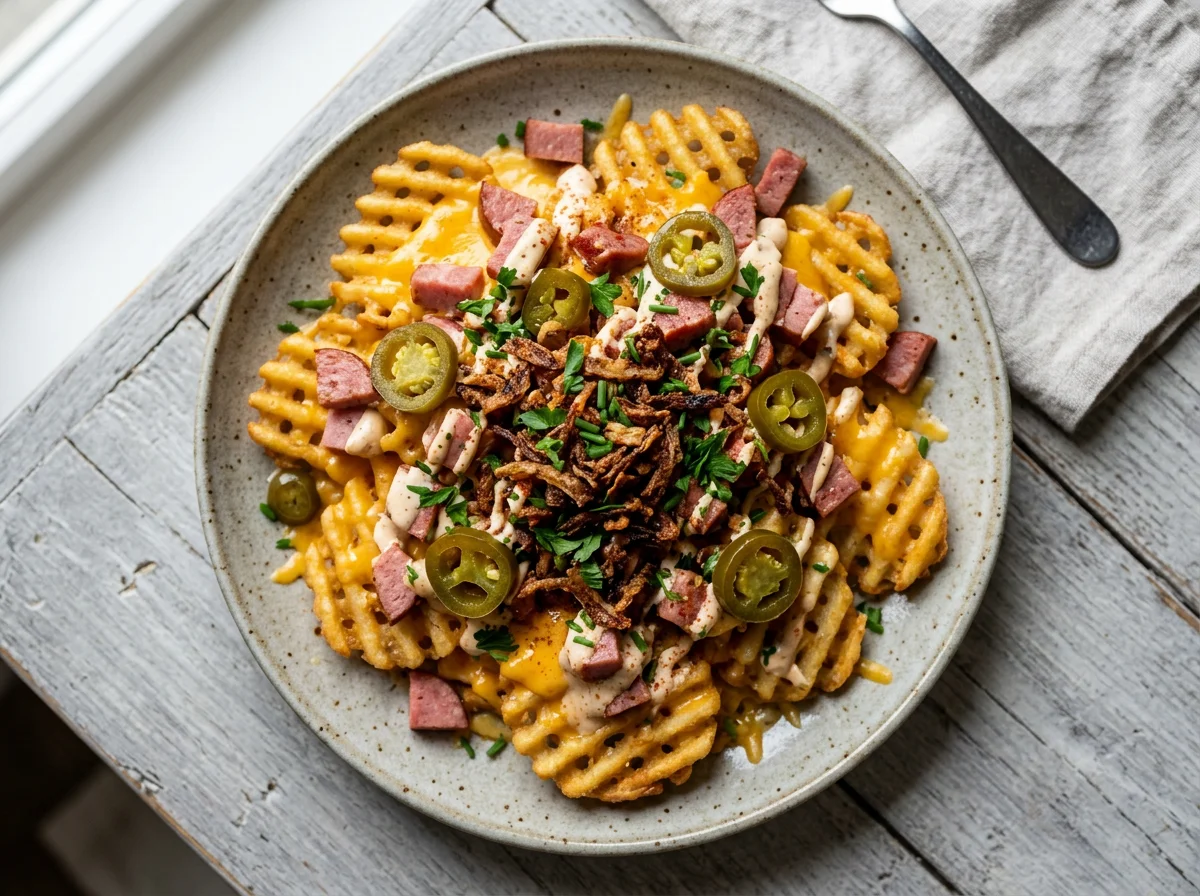 Loaded Waffle Fries photo
