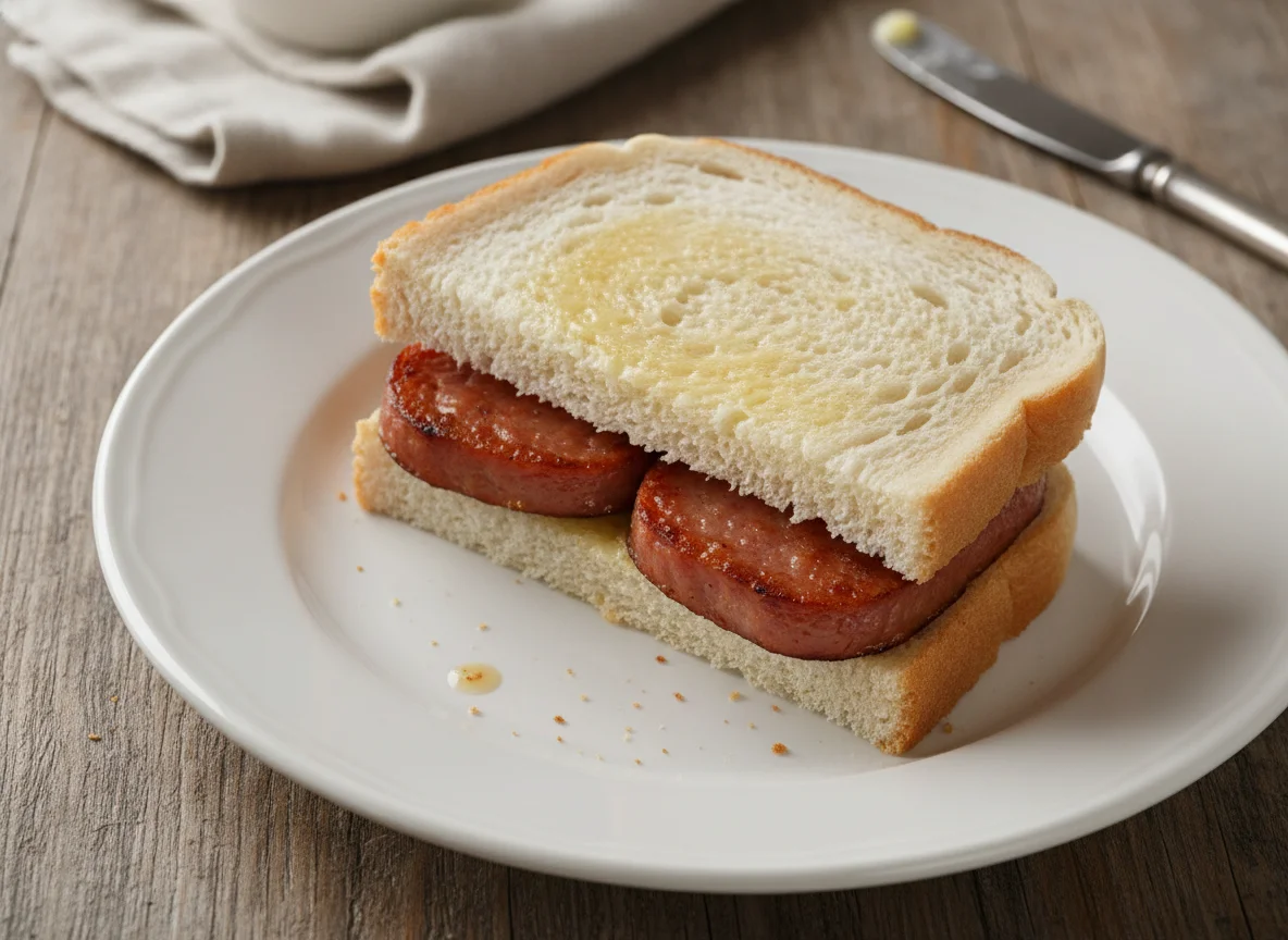 Lorne sausage sandwich photo