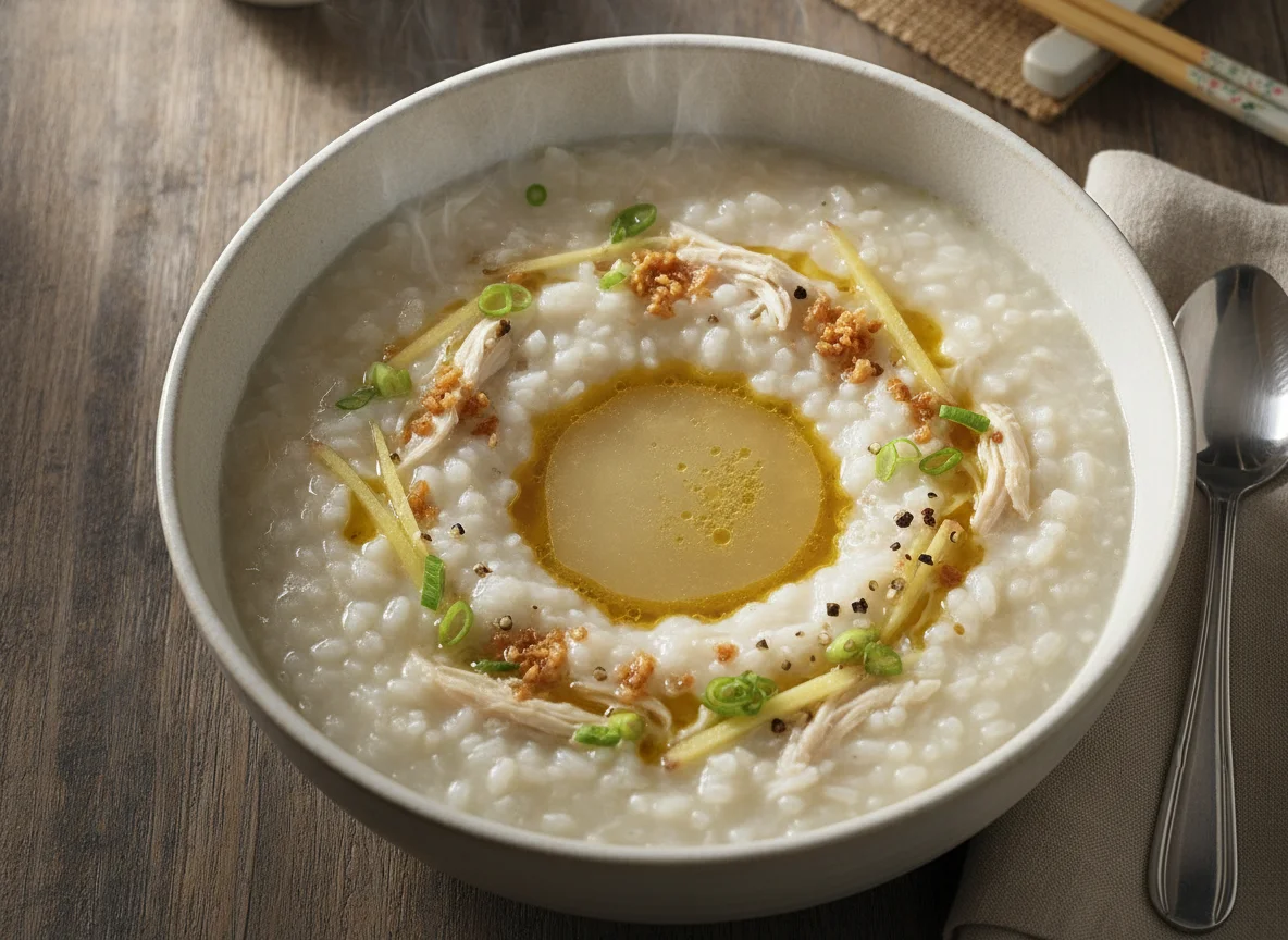 Lugaw (Rice Porridge) photo