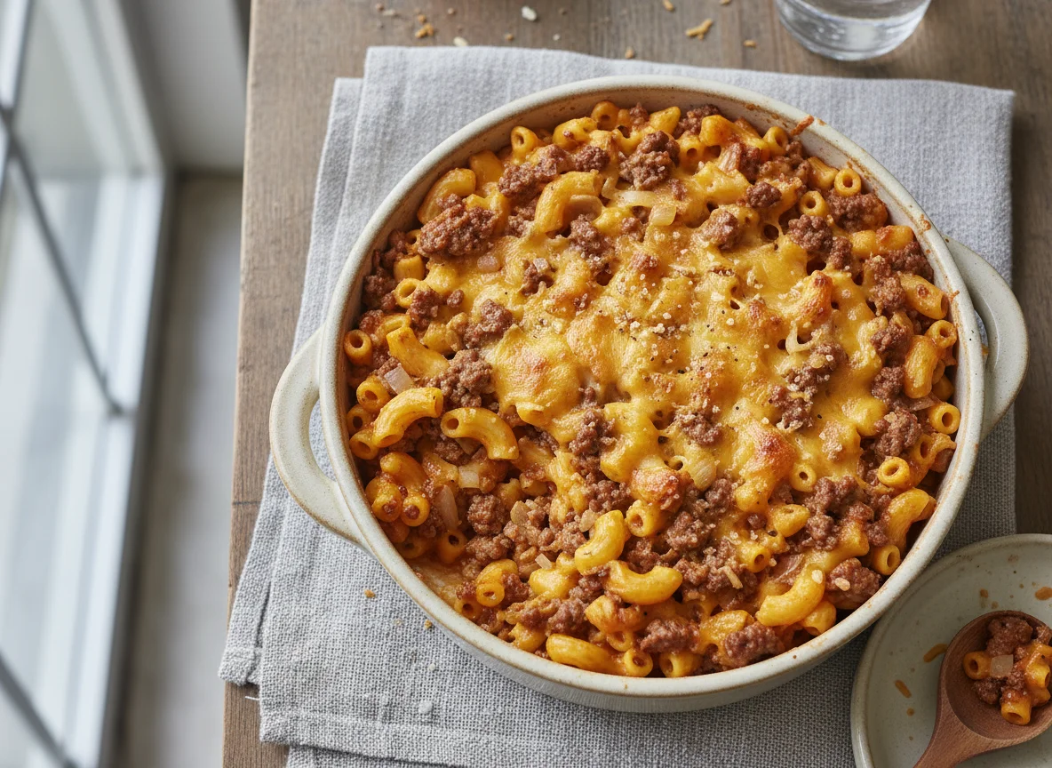 Macaroni and Beef Casserole photo