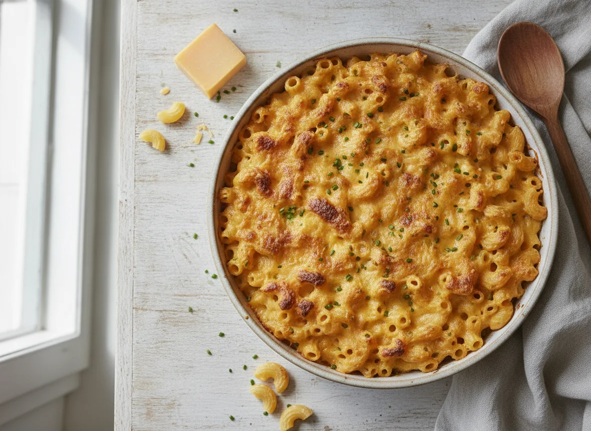 Macaroni Cheese Bake photo