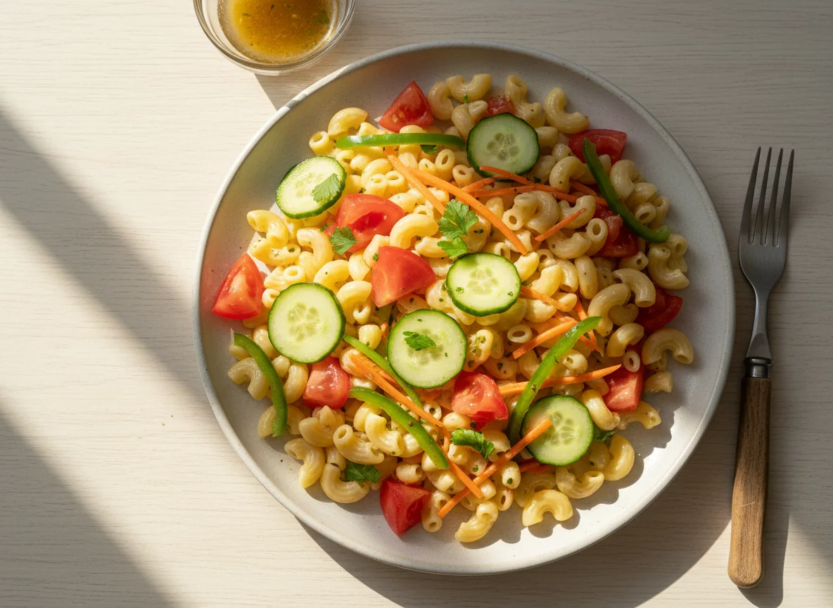 Macaroni Salad with Vegetables photo