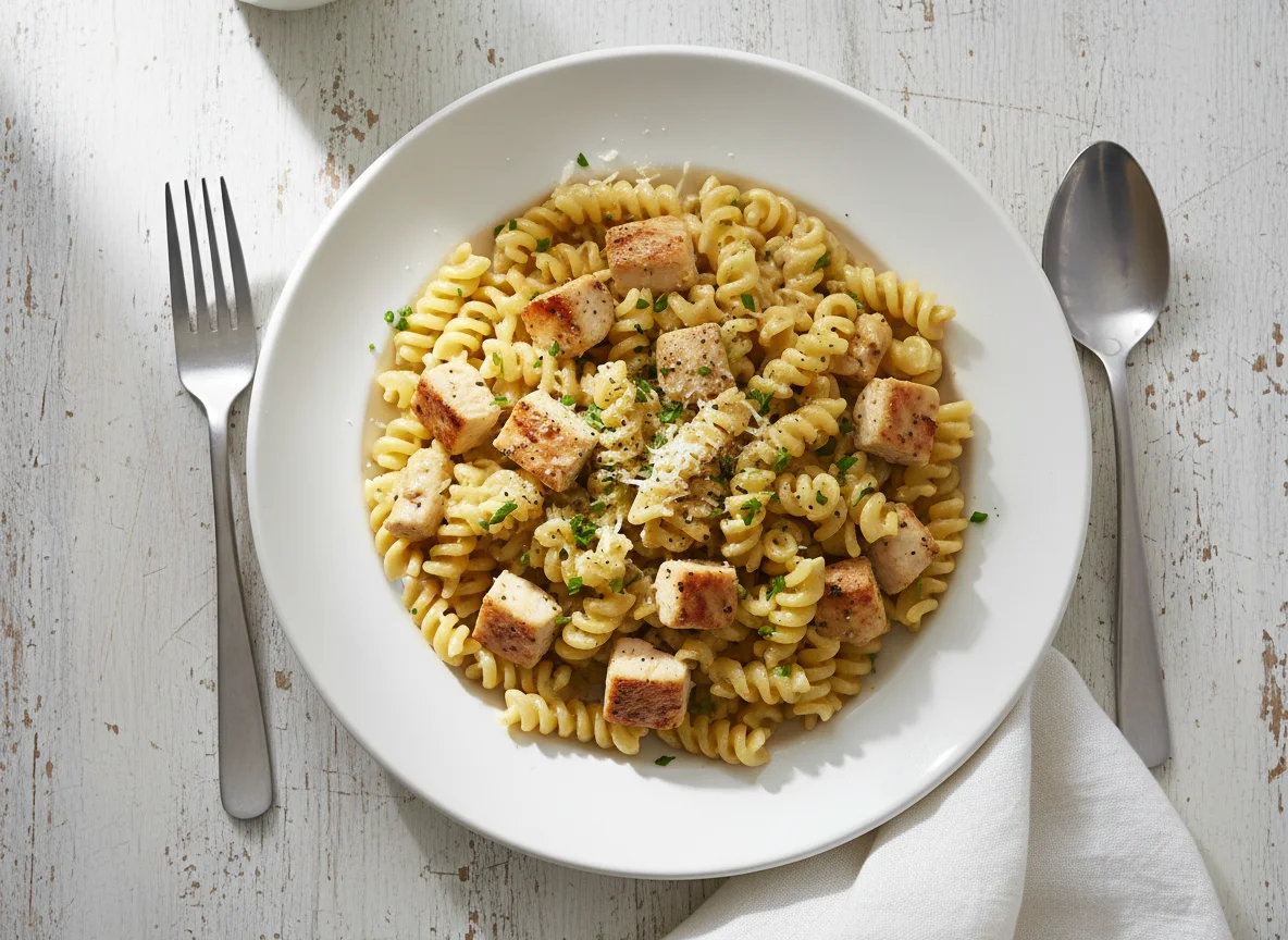 Macaroni with Chicken photo
