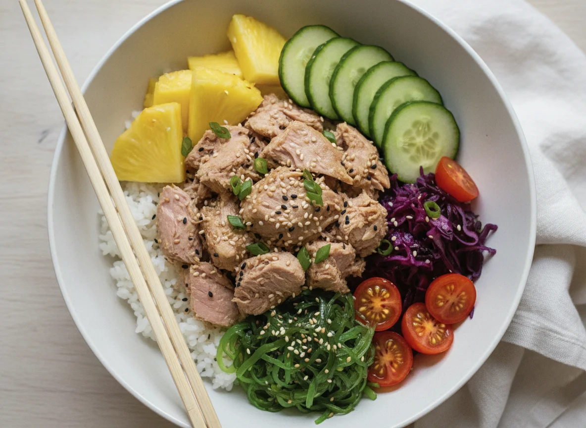 Maguro Confit Poke Bowl photo