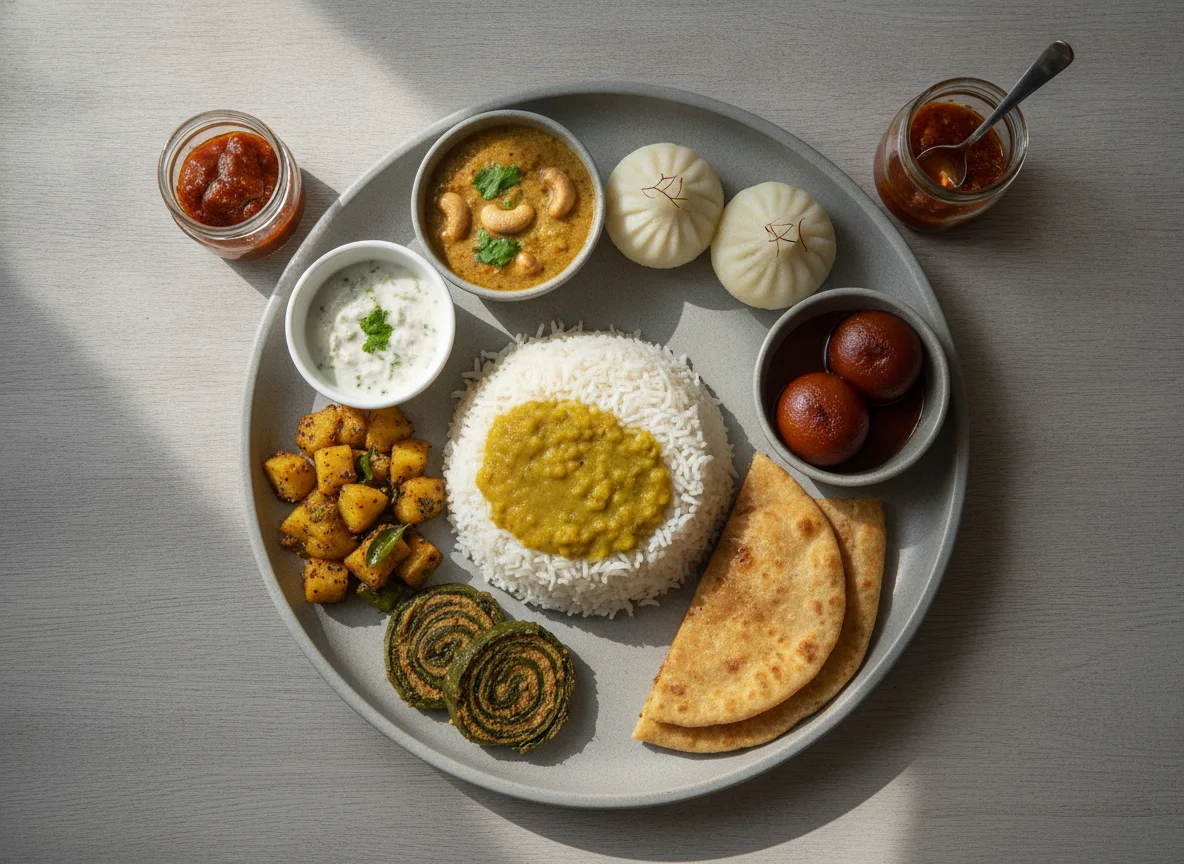 Maharashtrian Thali photo