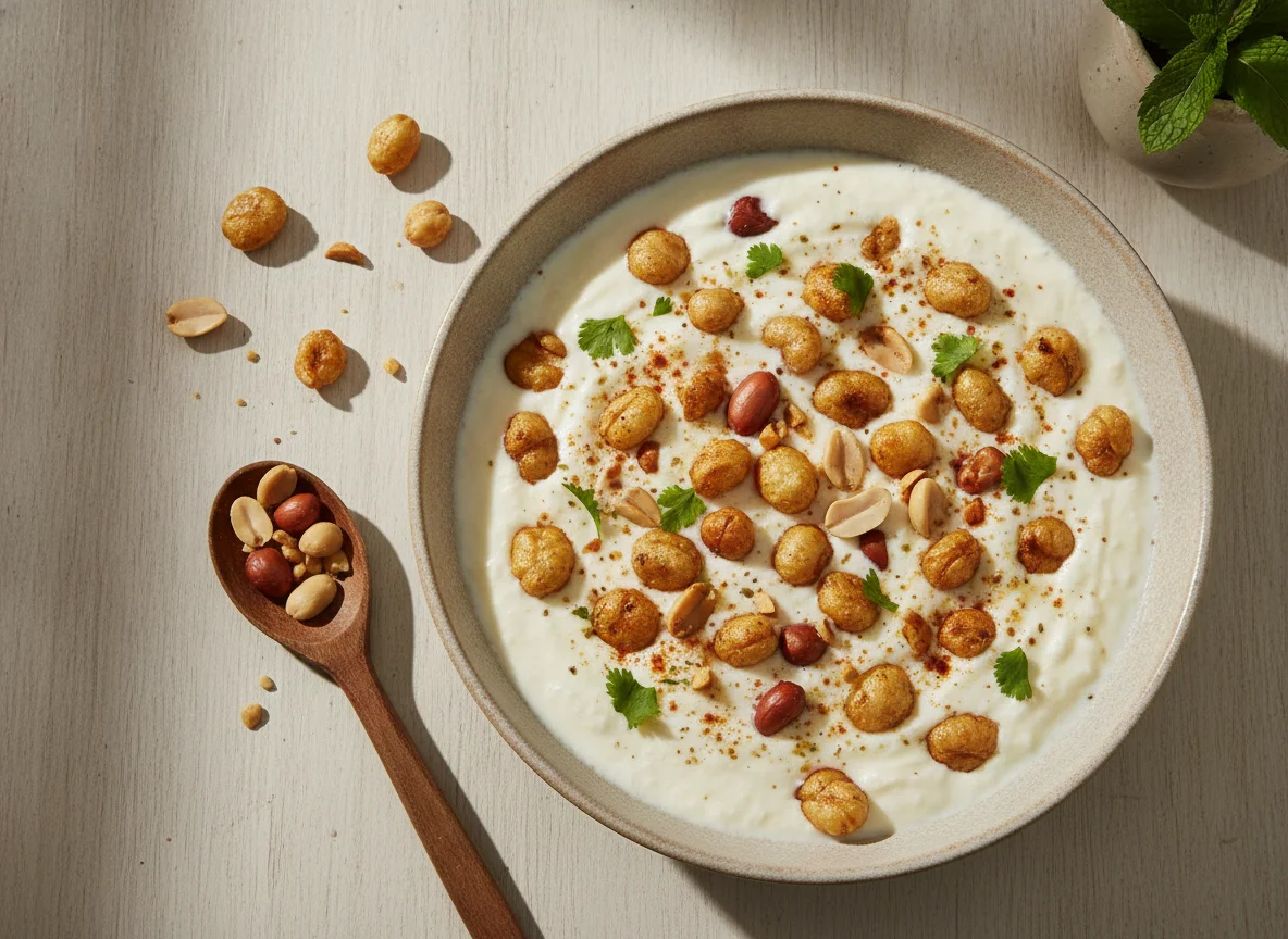Makhana and Peanut Raita photo