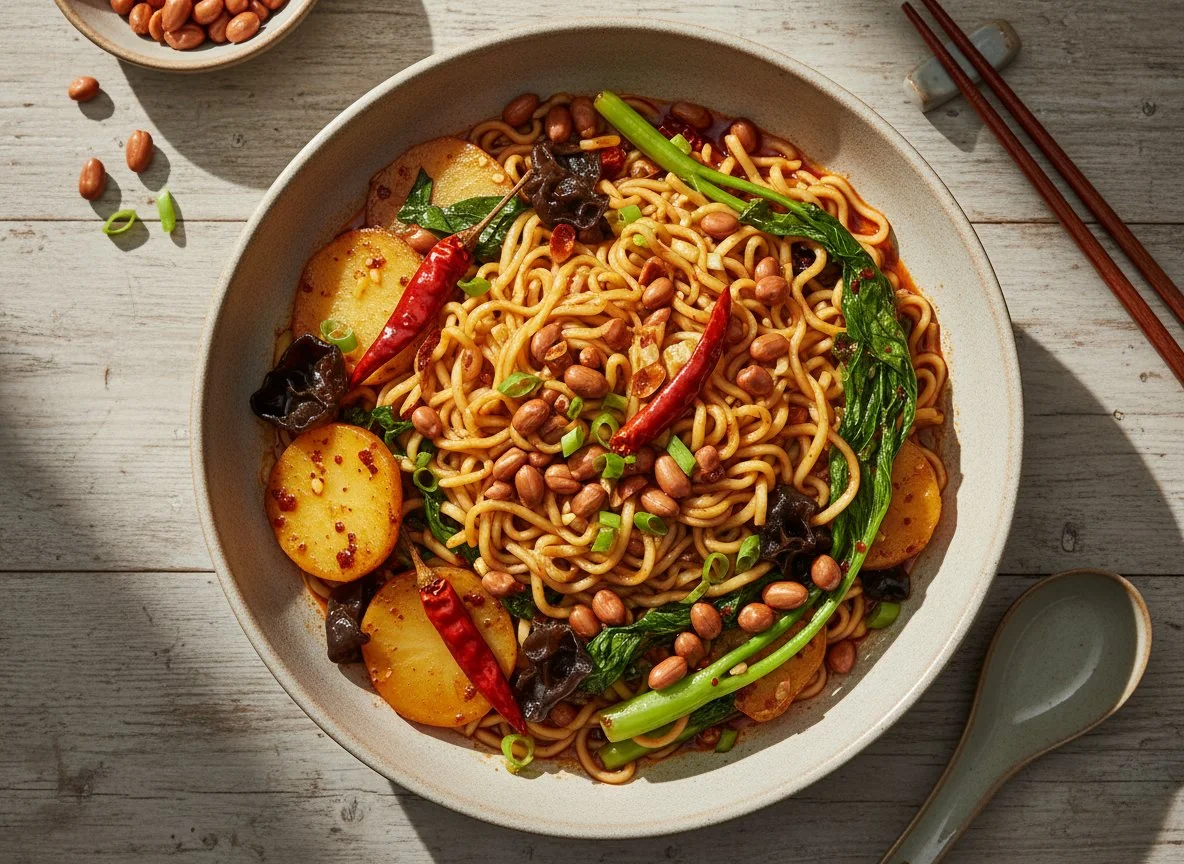 Mala Xiang Guo with Noodles photo
