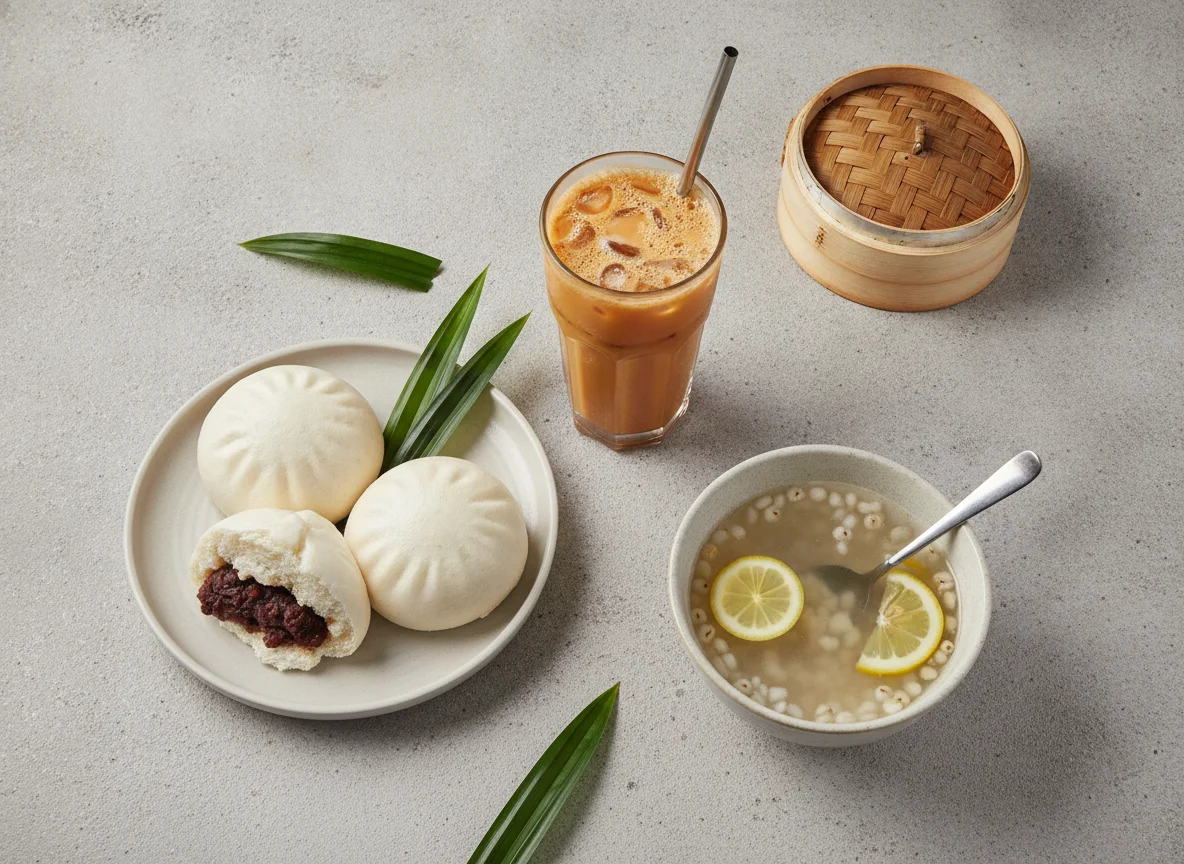 Malaysian Drinks and Snacks photo
