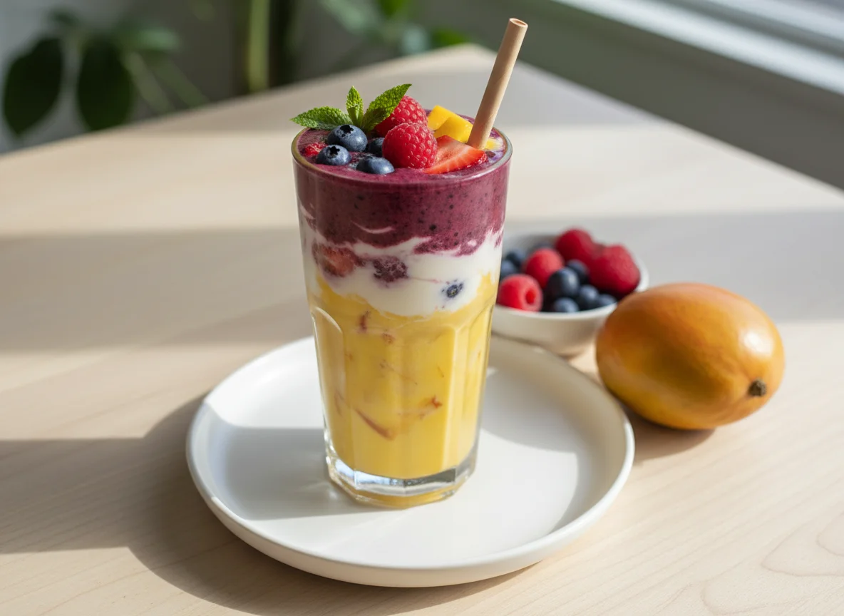 Mango Berry Smoothie photo