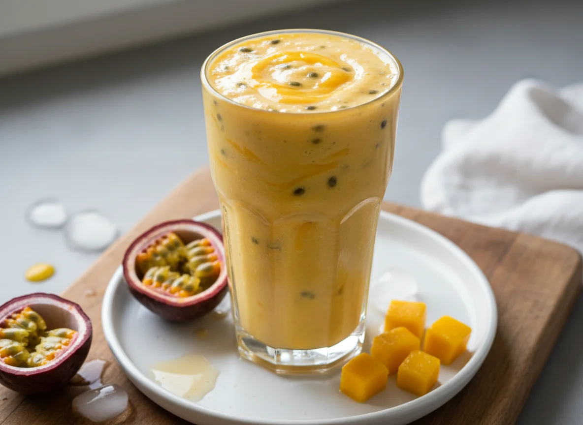 Mango Passion Fruit Smoothie photo