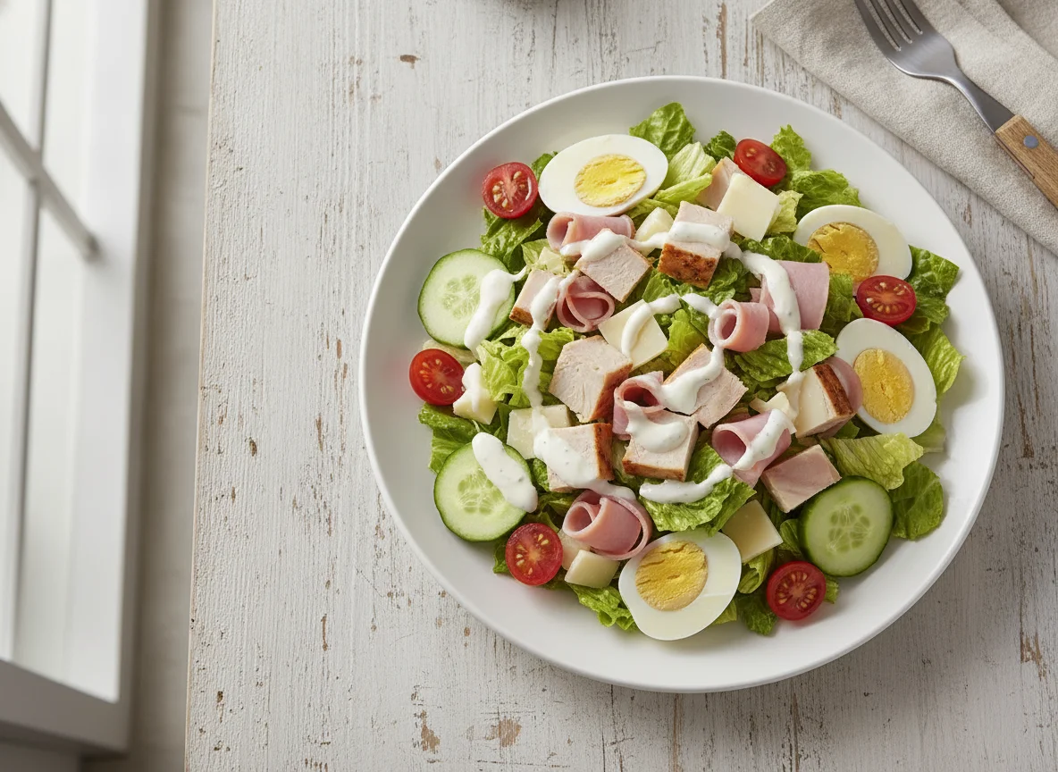 Marketside Chef Salad with Turkey & Uncured Ham photo