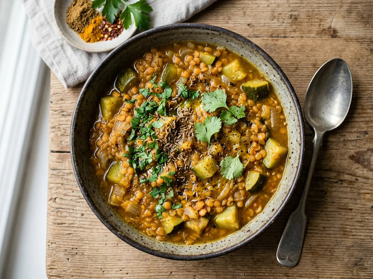 Marrow and Lentil Stew photo