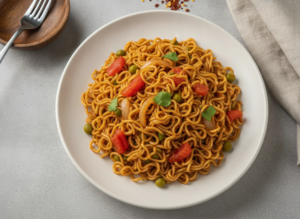 Masala Maggi Noodles photo