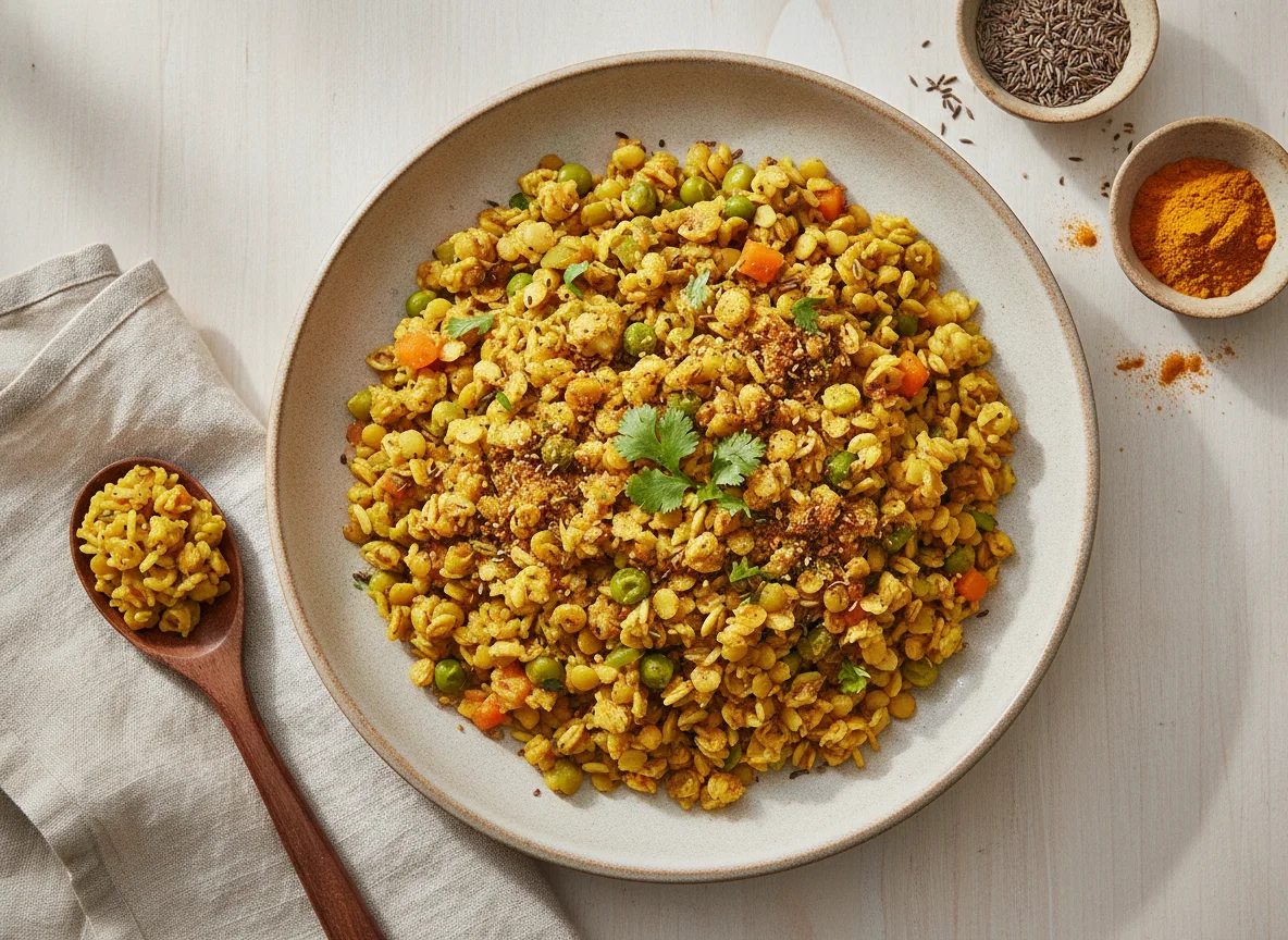 Masala Oats Khichdi photo