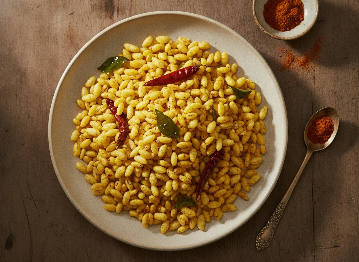 Masala Puffed Rice (Murmura) photo