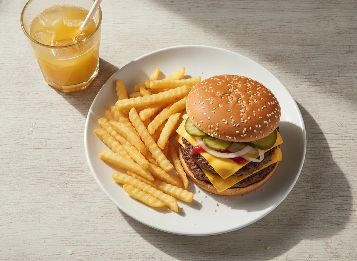 McDonald's Double Quarter Pounder Meal photo