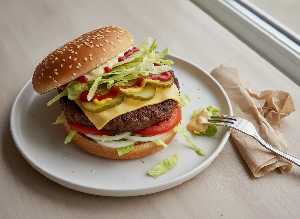 McDonald's McPlant Burger photo