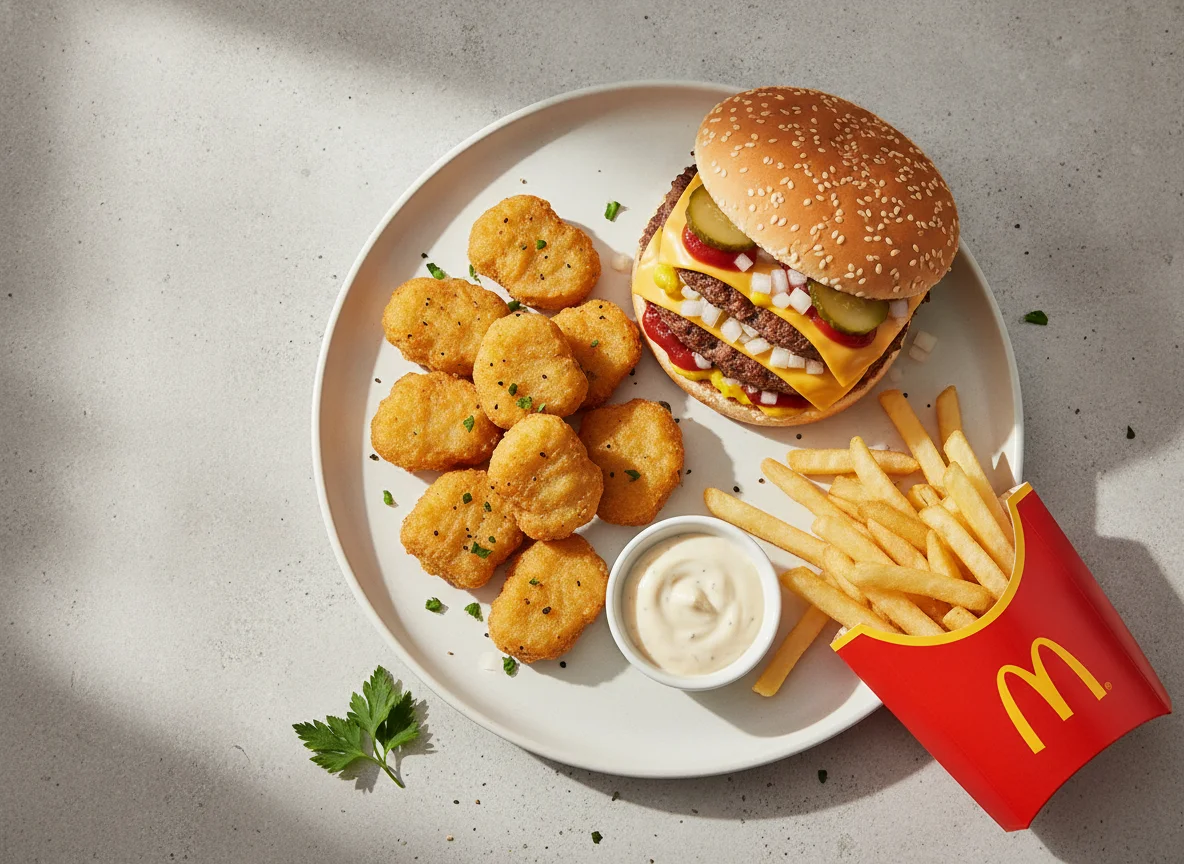 McDonald's UK Meal photo