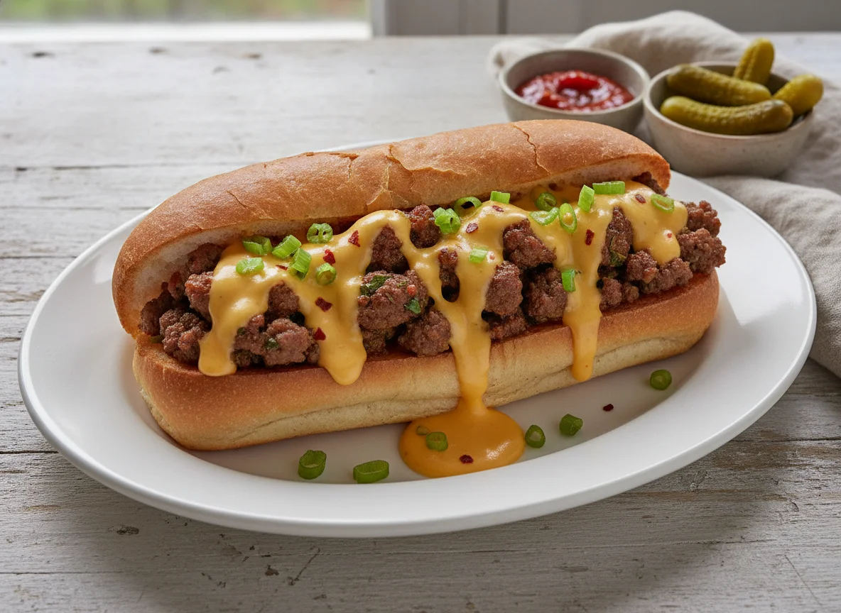 Meat and Cheese Sauce Sub photo