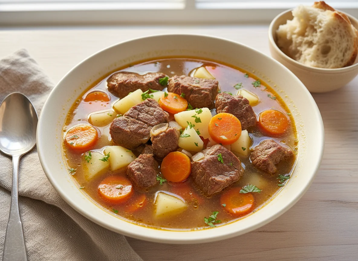 Meat and Vegetable Soup photo
