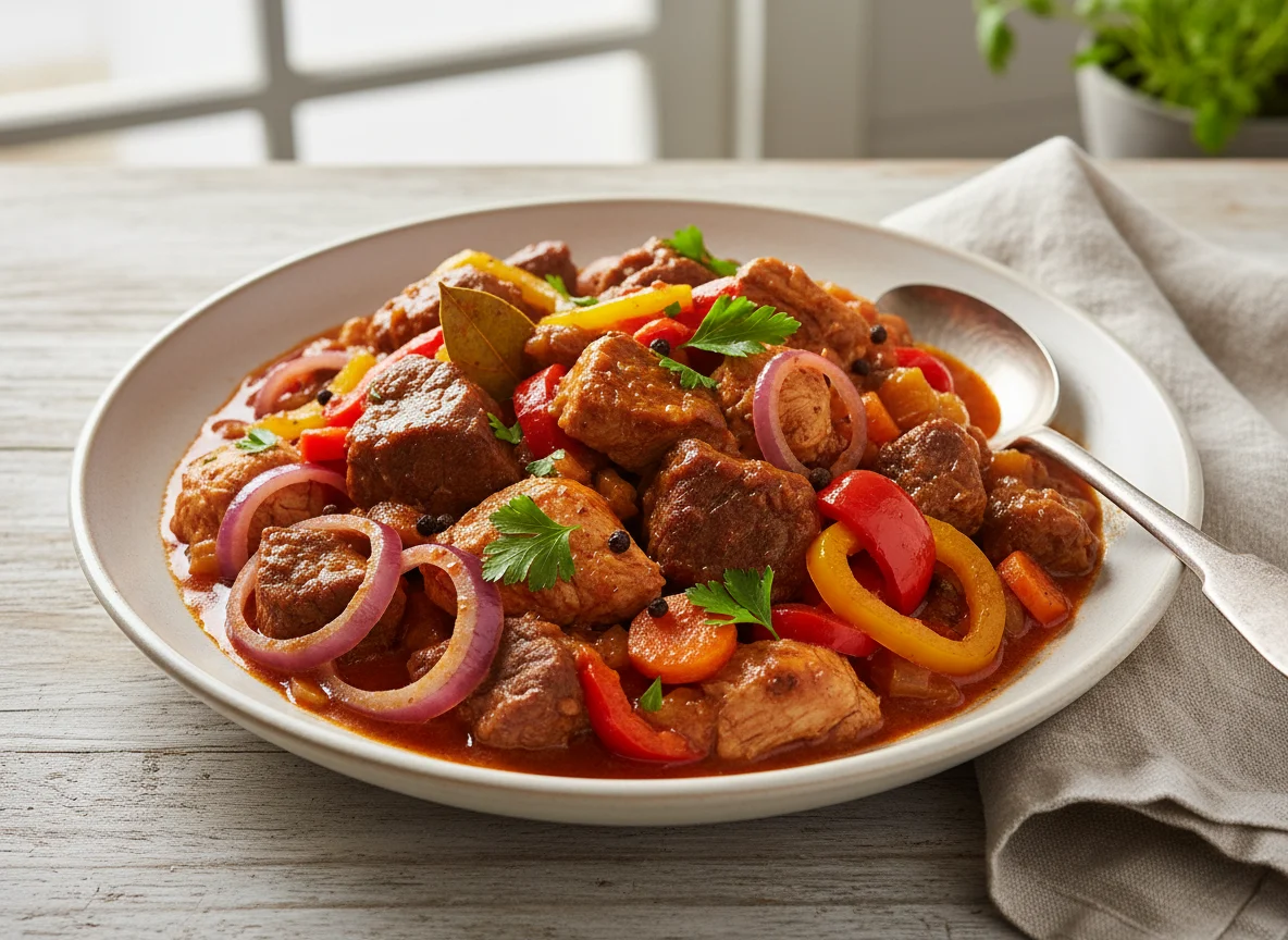 Meat Stew with Vegetables photo