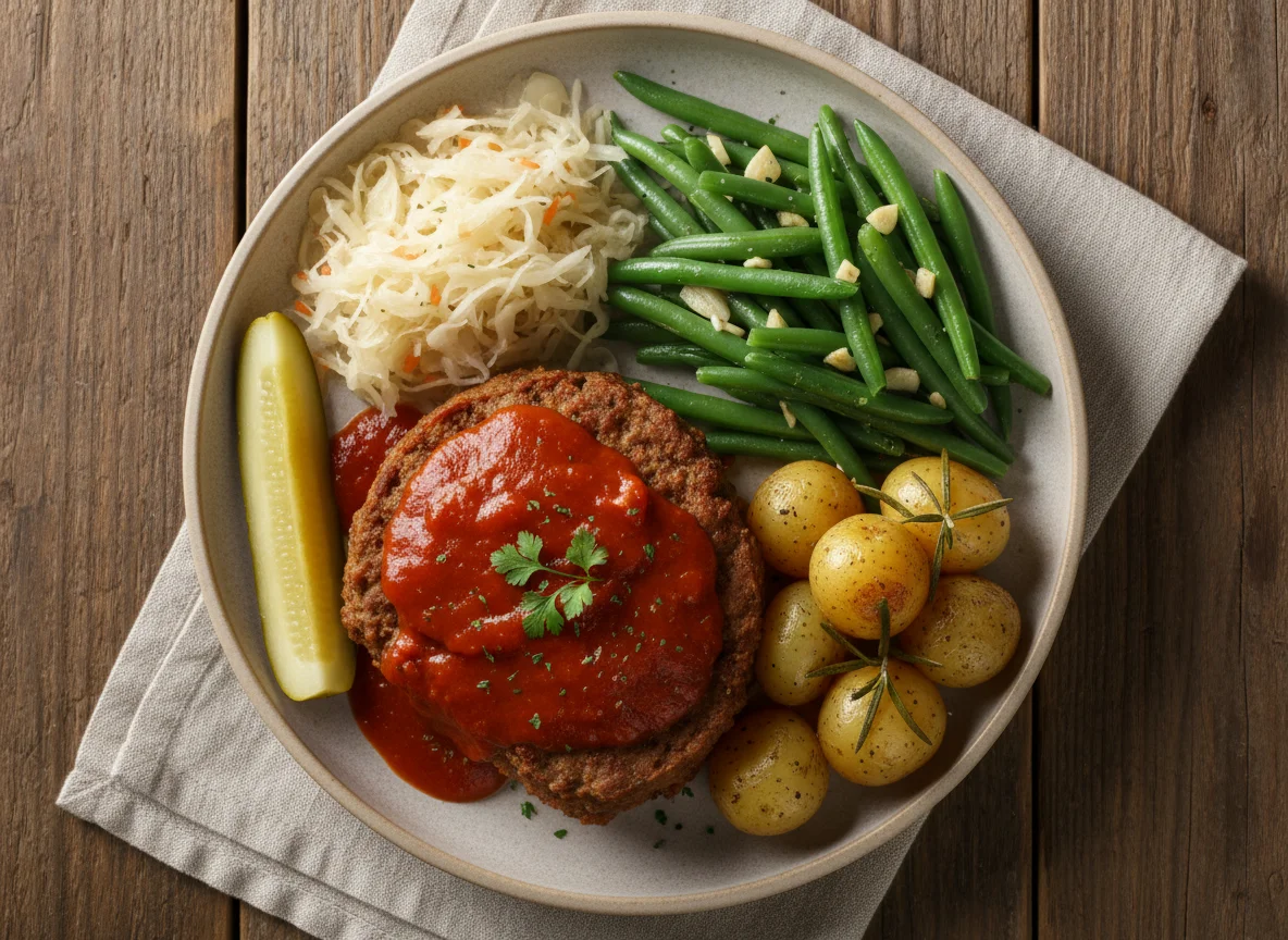 Meatloaf Dinner with Sides photo