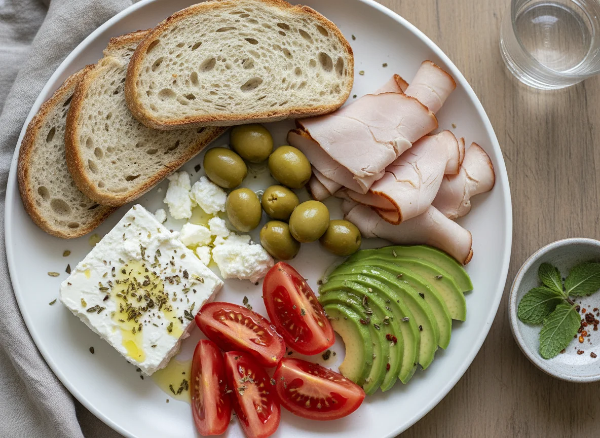Mediterranean Breakfast Plate photo