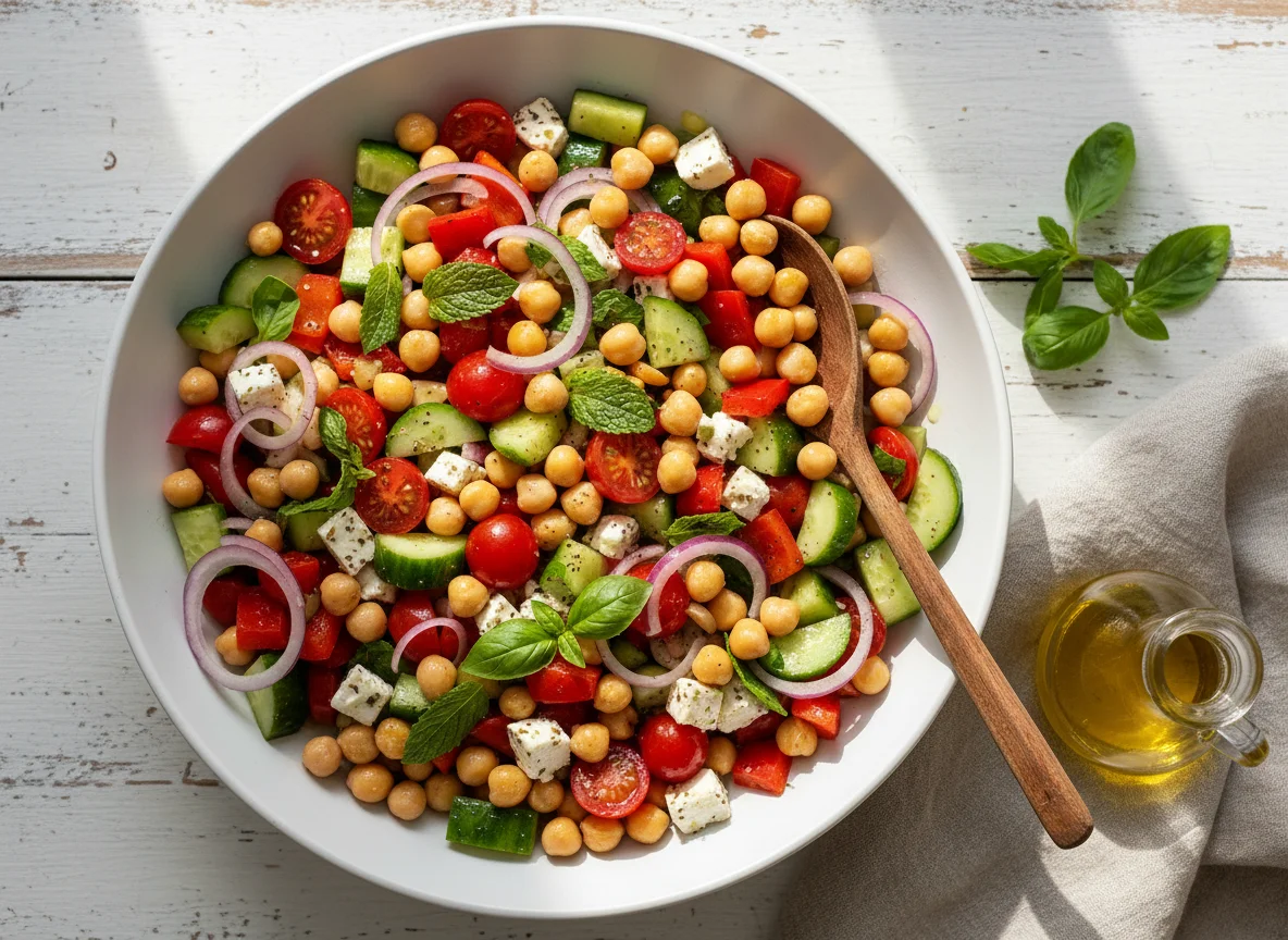 Mediterranean Chickpea Salad photo