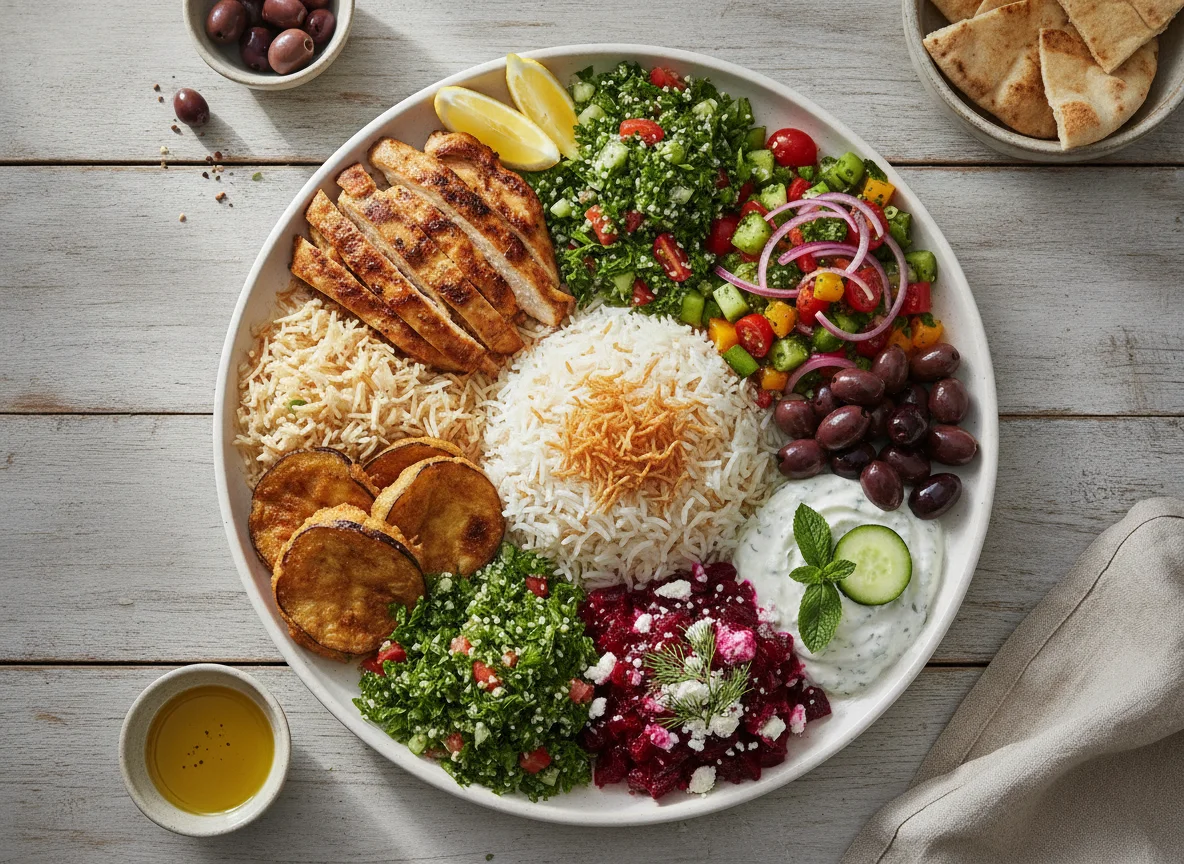 Mediterranean Mezze Platter photo