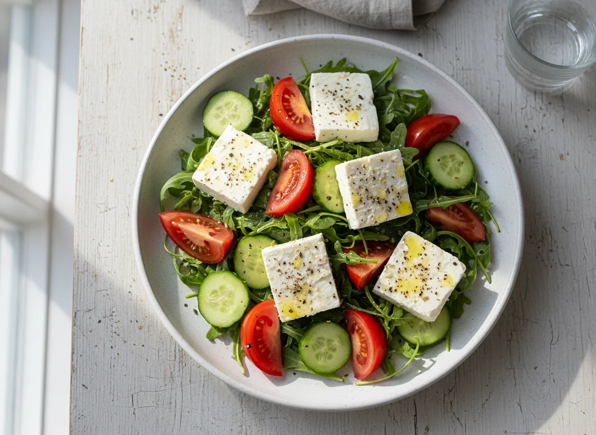 Mediterranean Salad with Feta photo