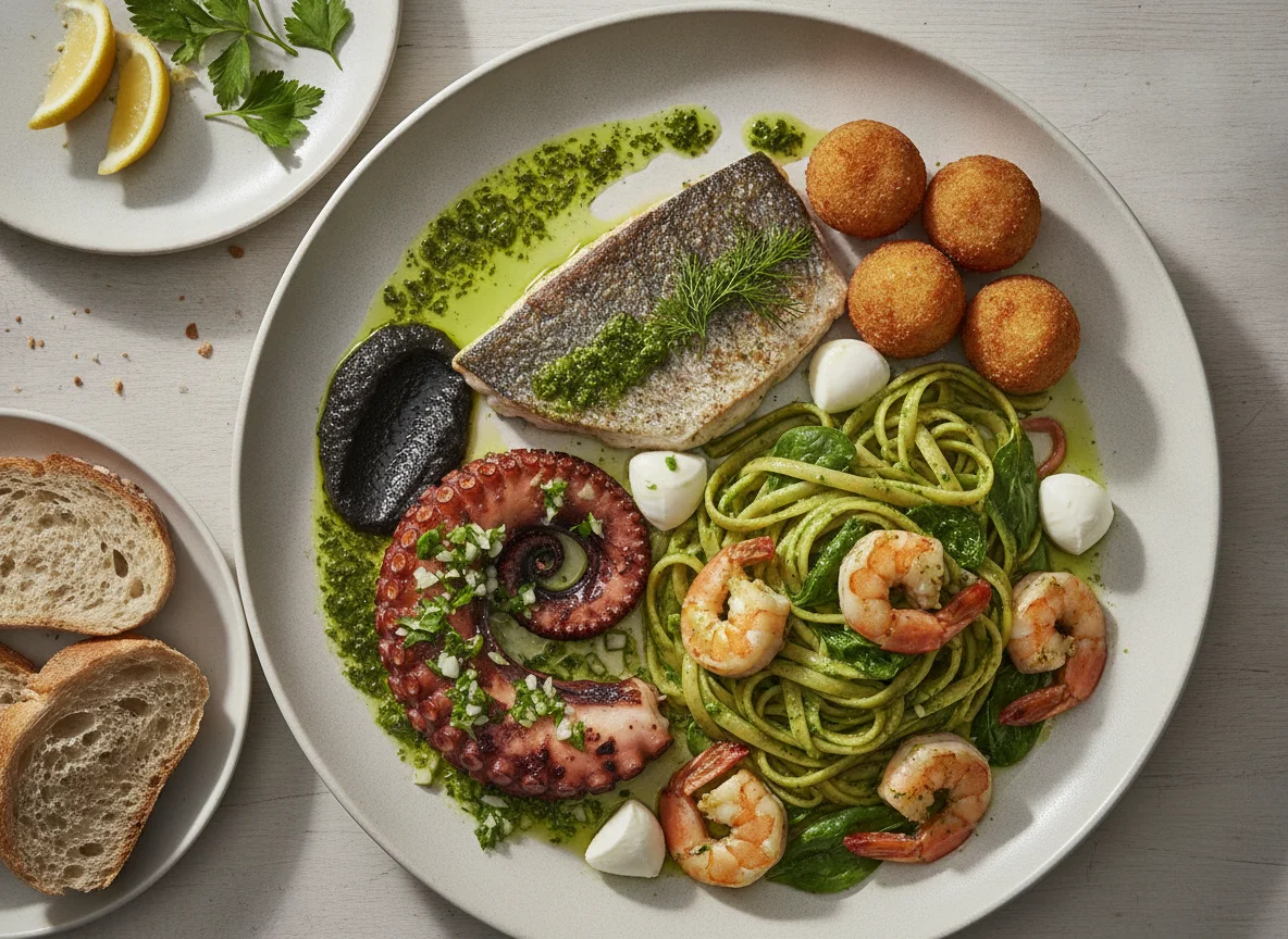 Mediterranean Seafood Feast photo