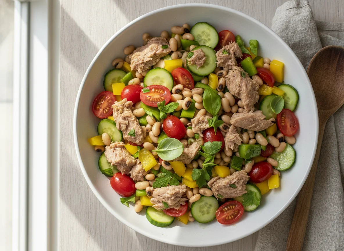 Mediterranean Tuna and Bean Salad photo