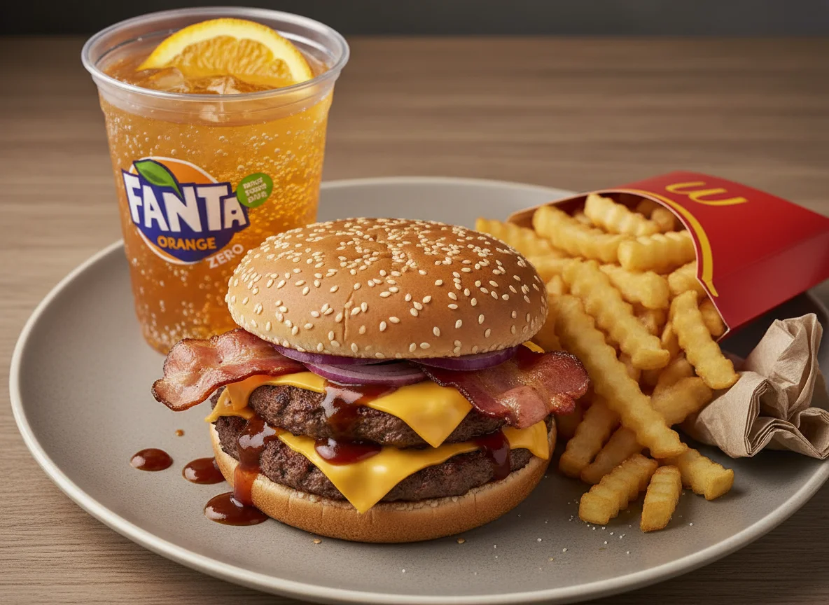 Medium Maple BBQ & Bacon Double Quarter Pounder Meal photo