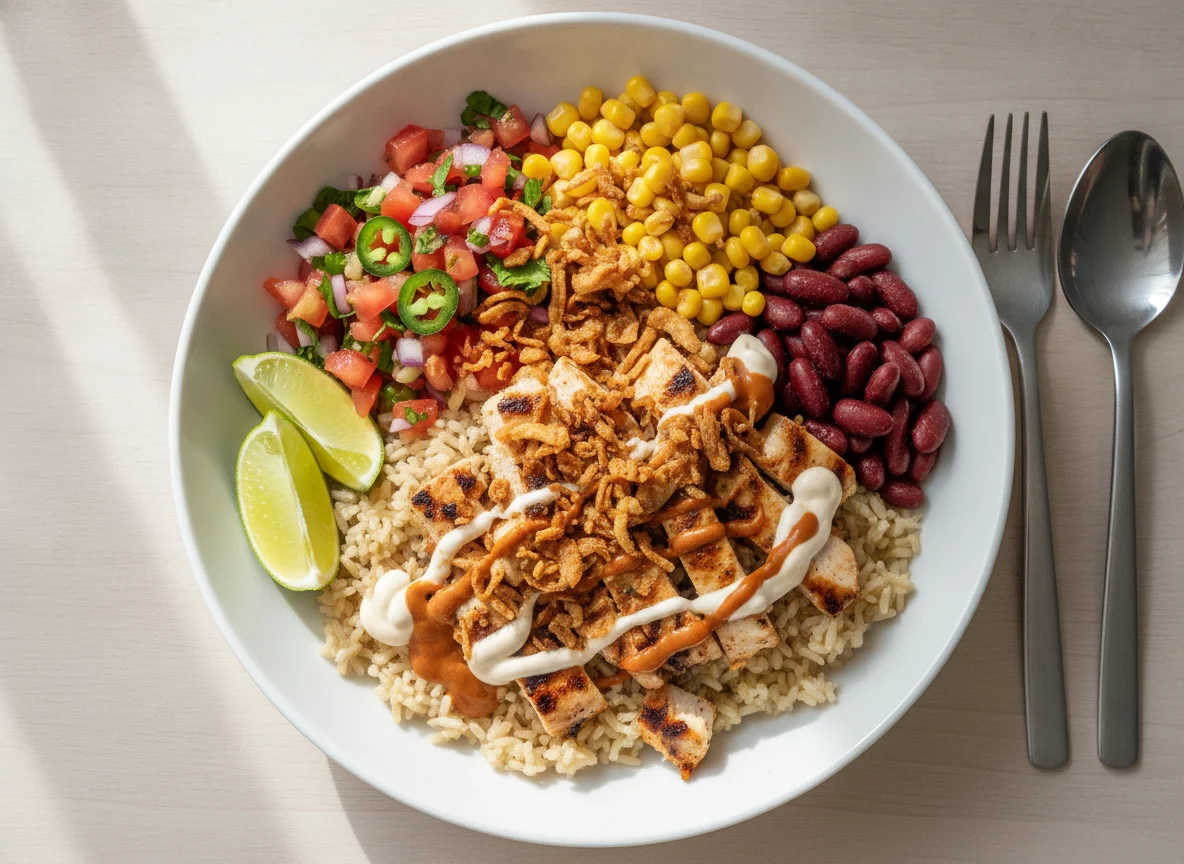 Mexican Chicken Burrito Bowl photo