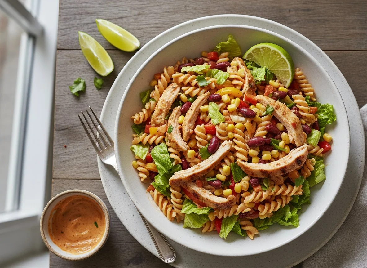 Mexican Chicken Pasta Salad photo