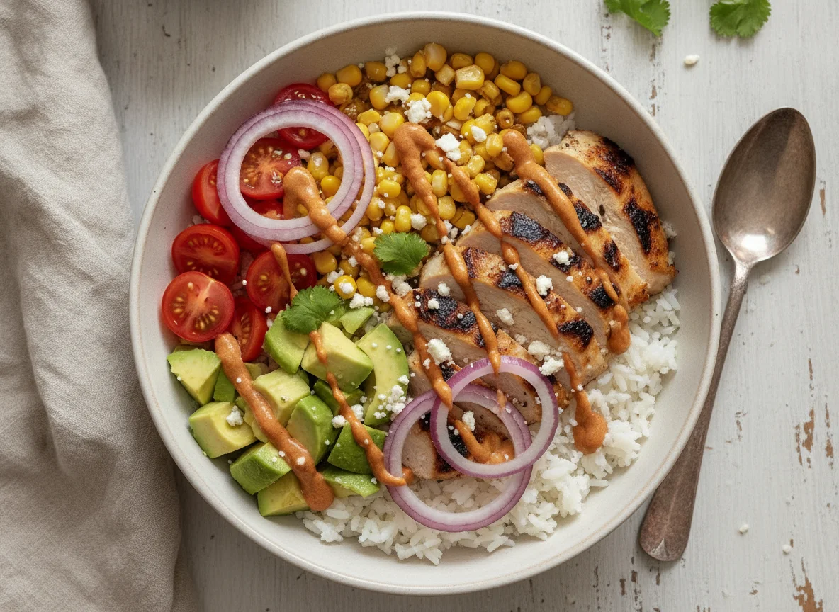 Mexican Style Rice Bowl photo