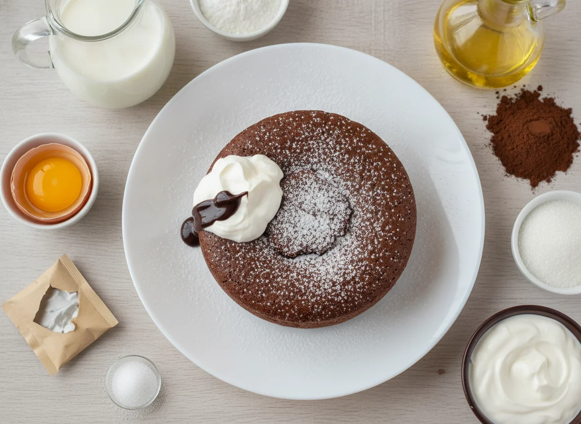 Microwave Chocolate Cake photo