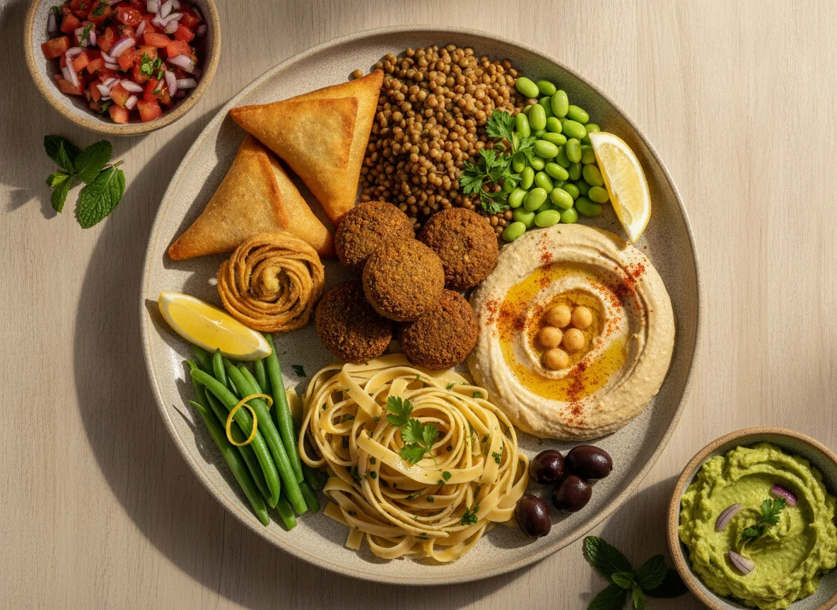 Middle Eastern and Mediterranean Platter photo
