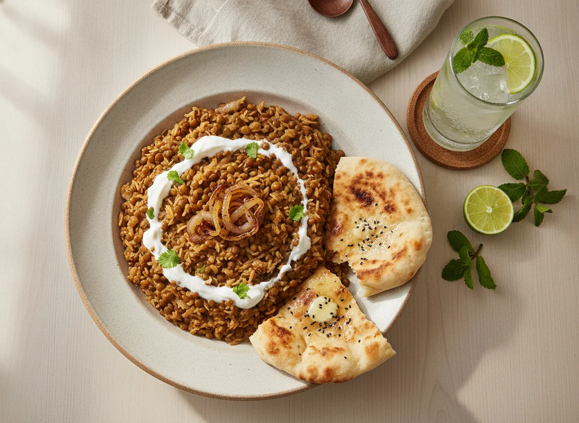 Middle Eastern/South Asian Meal photo