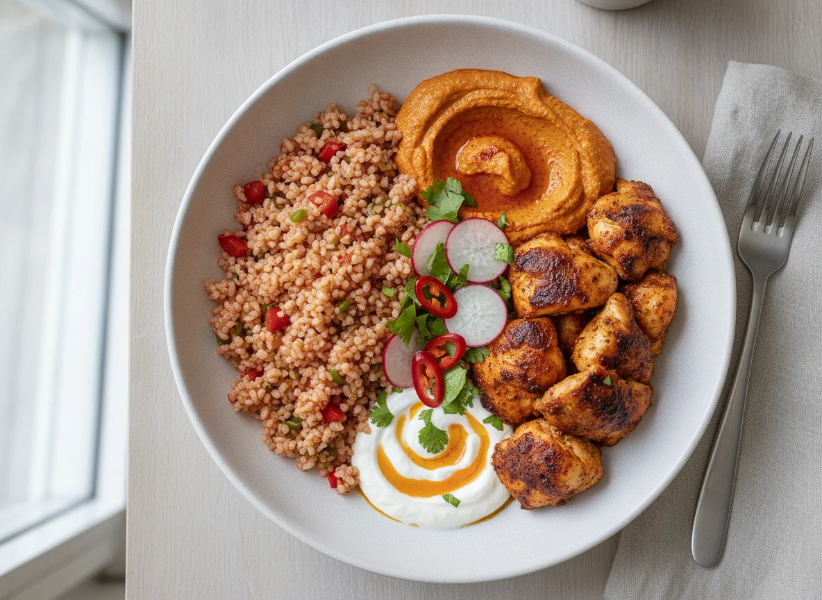 Migros Daily Neni Spicy Chicken Bowl photo